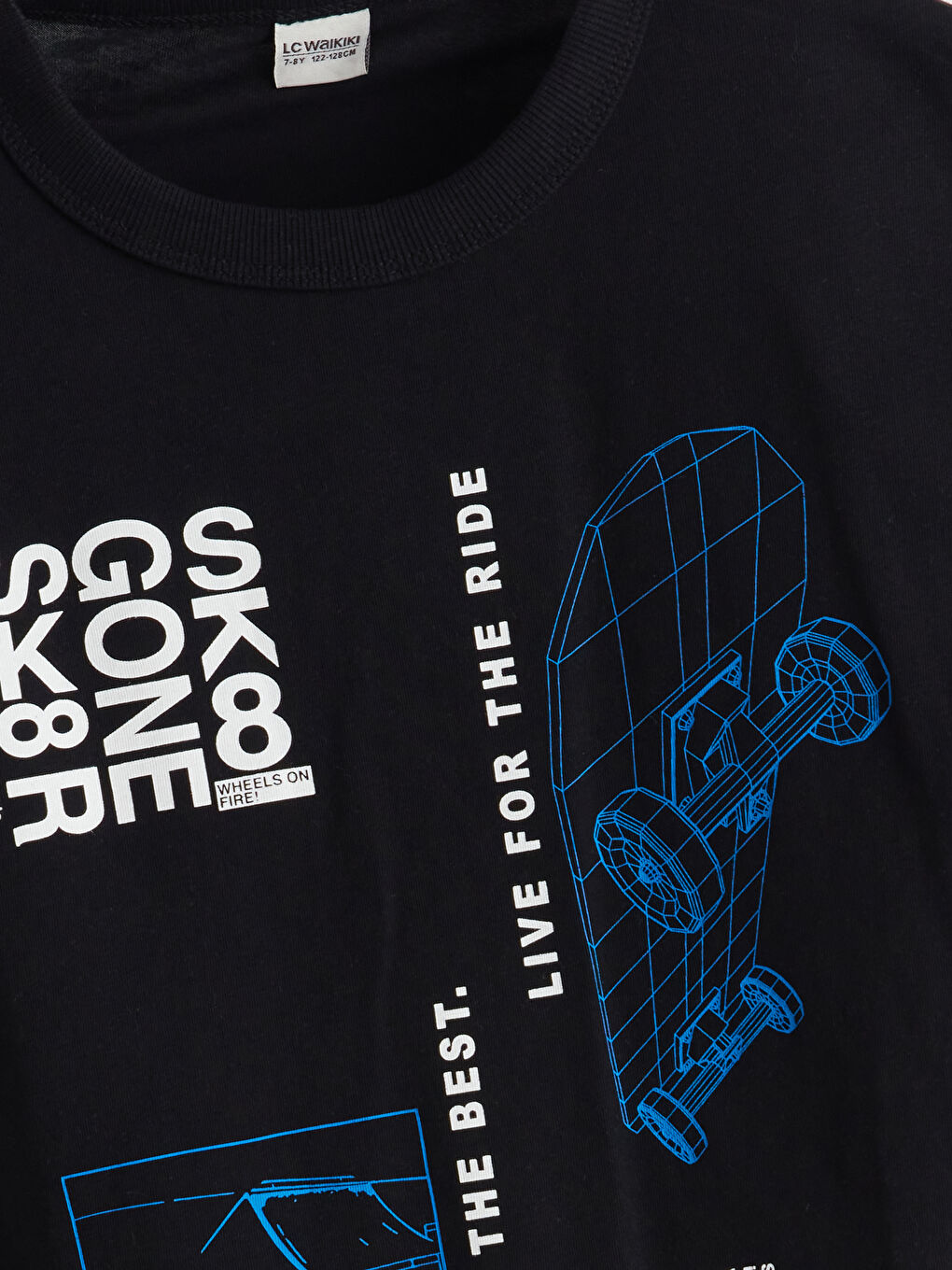 LCW Kids Crew Neck Boys' T-Shirt -S5H001Z4-CVL