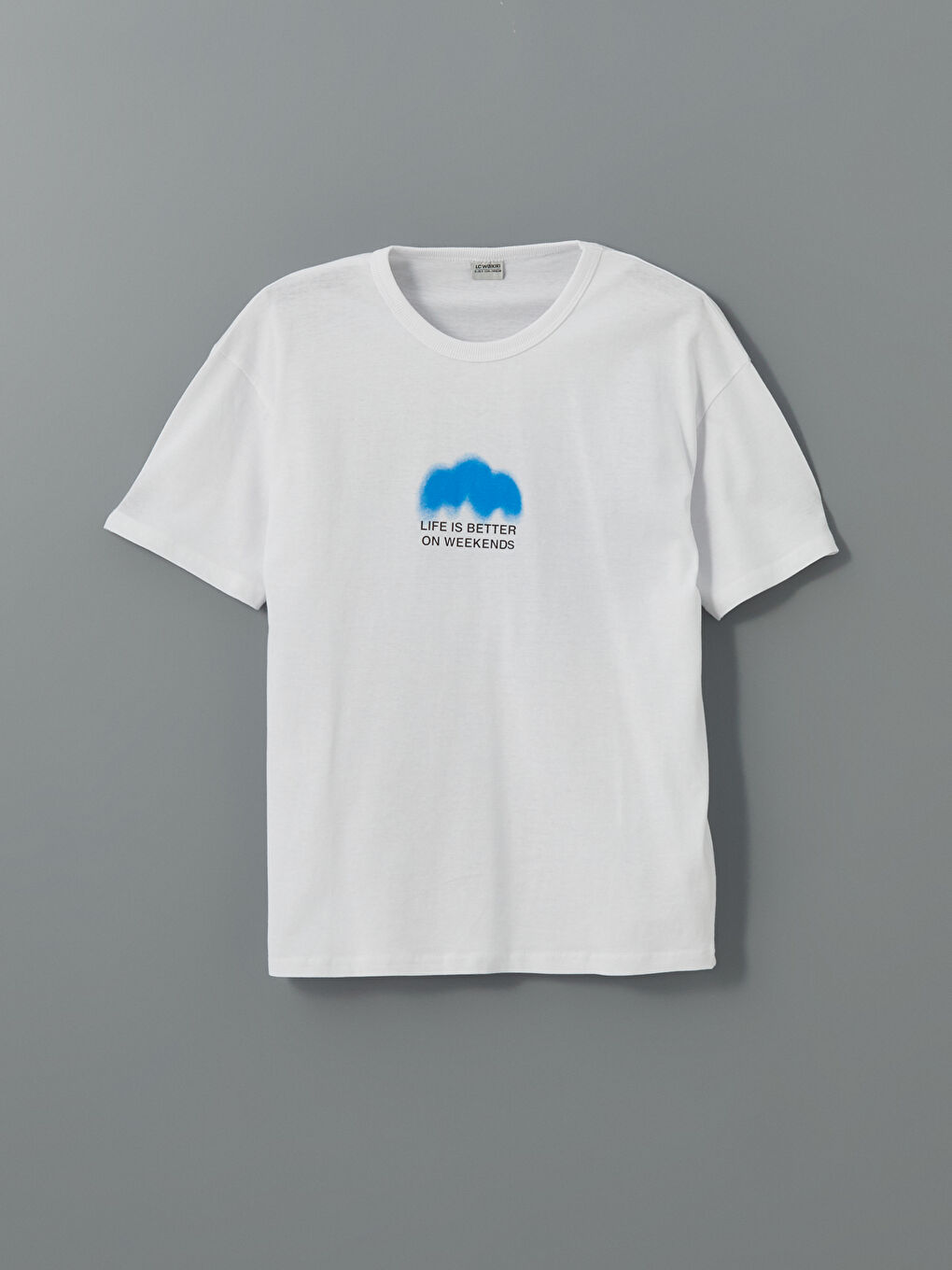 Crew Neck Boys' T-Shirt -S5H020Z4-Q6K