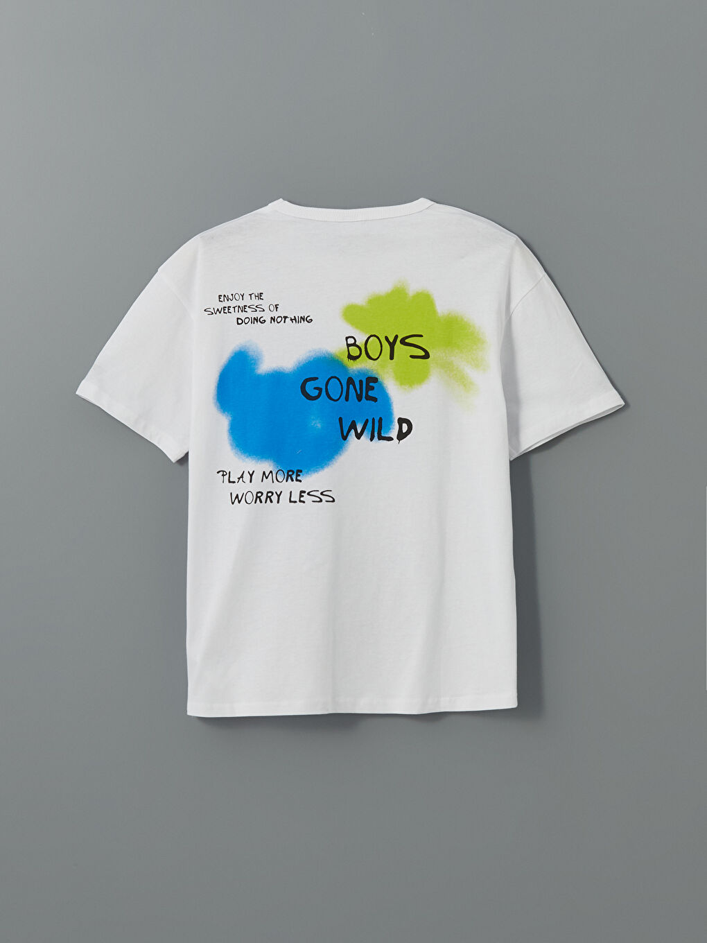 Crew Neck Boys' T-Shirt -S5H020Z4-Q6K