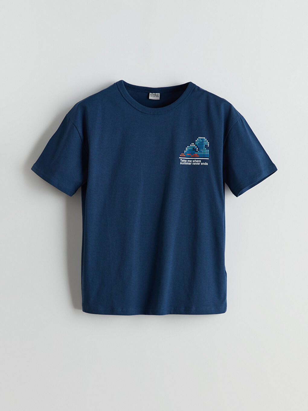 Crew Neck Boys' T-Shirt -S5H026Z4-HSD