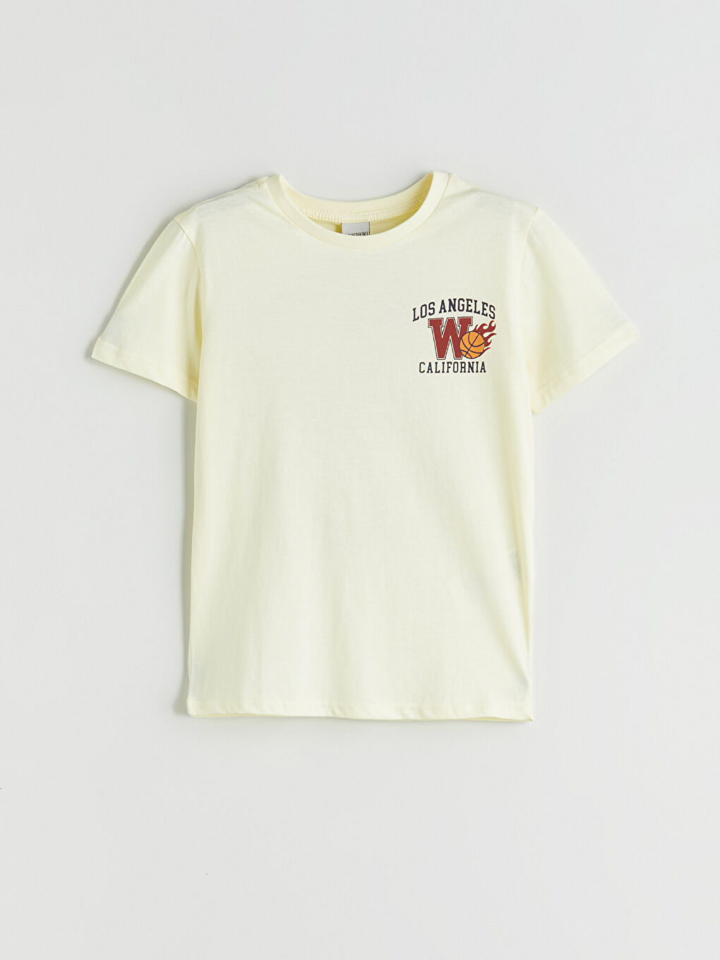 Crew Neck Boys' T-Shirt -S5H032Z4-FDQ