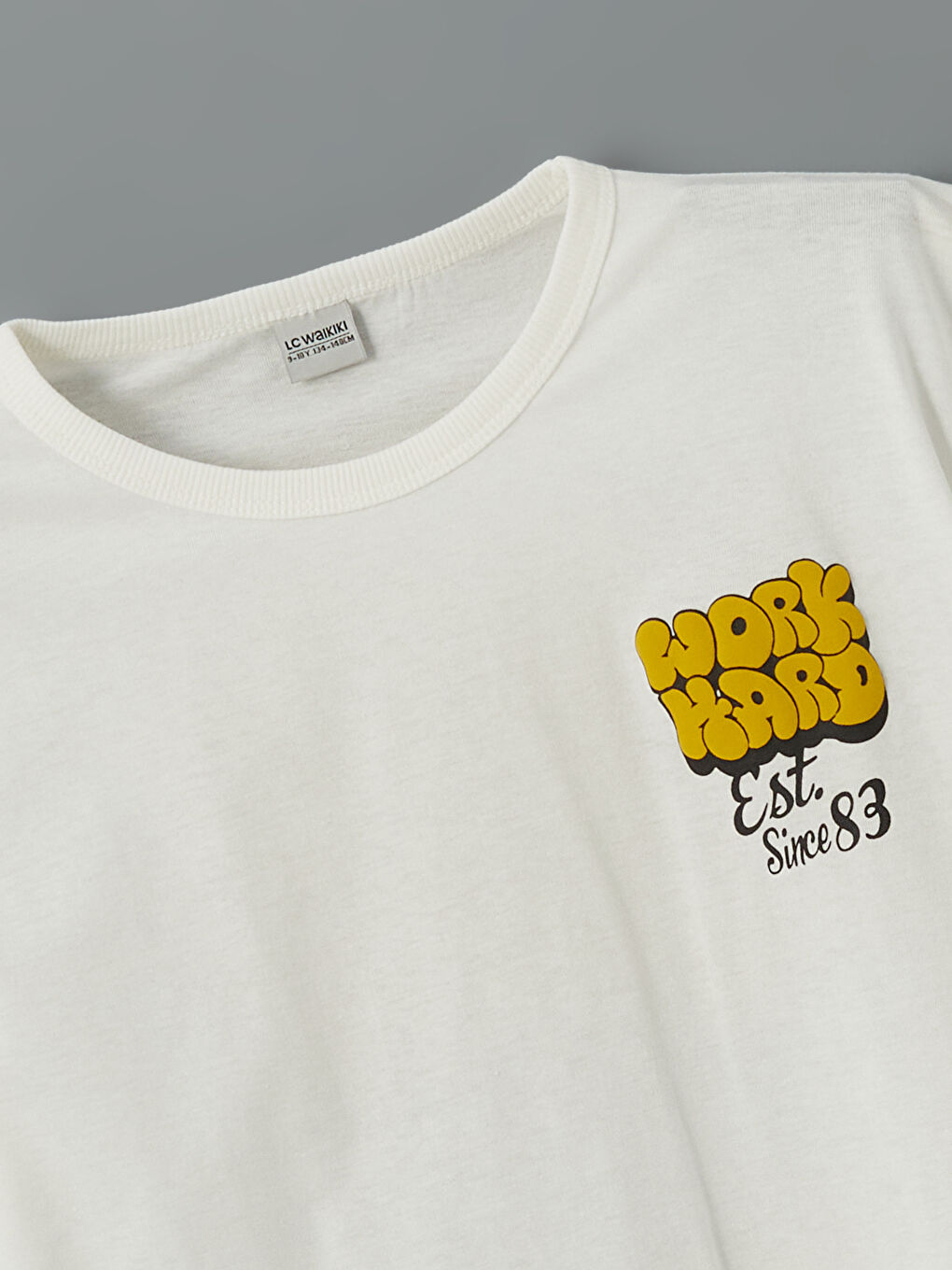 Crew Neck Boys' T-Shirt -S5H037Z4-R9J