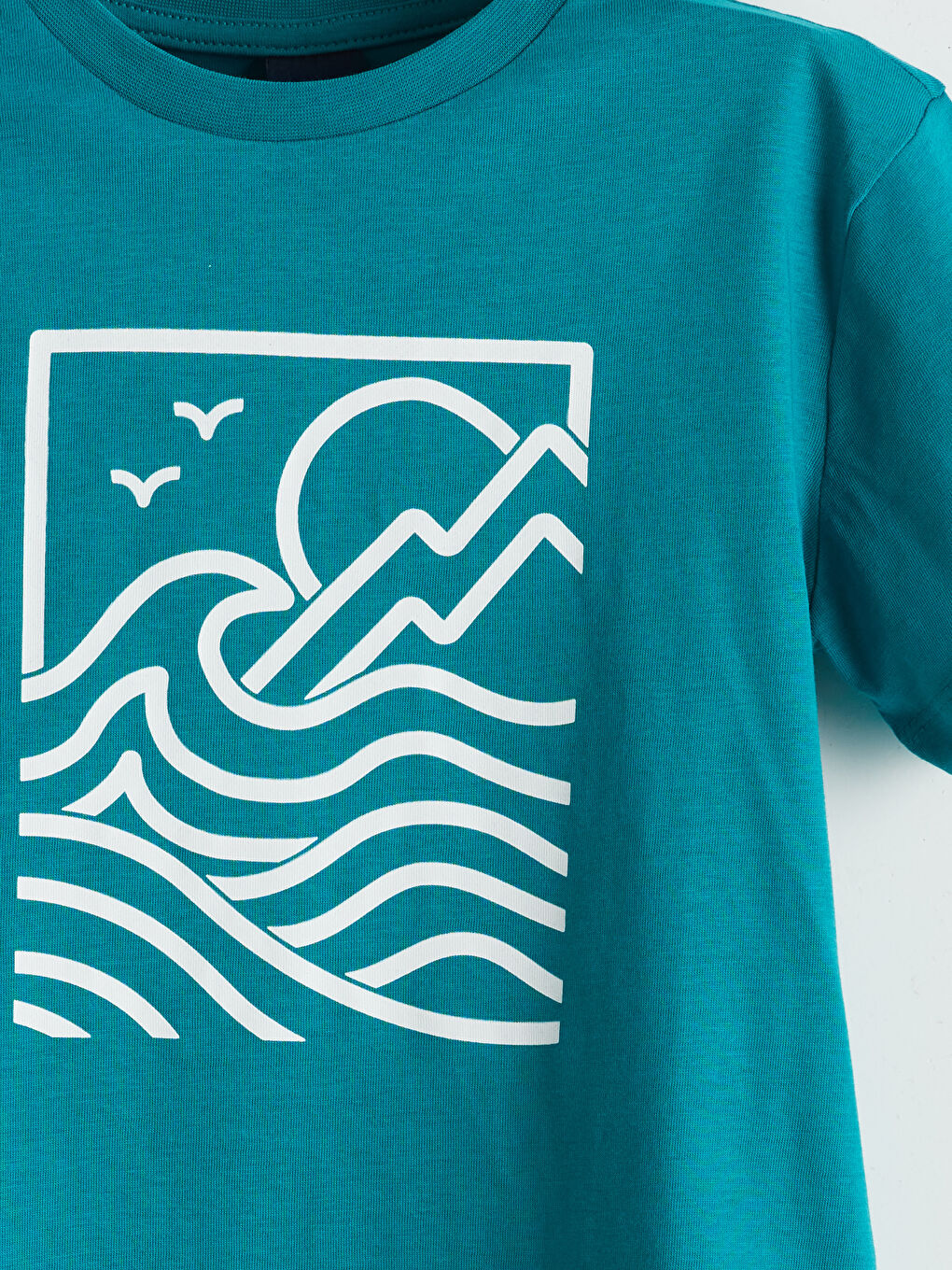 Crew Neck Boy T-Shirt -S5H046Z4-R2V
