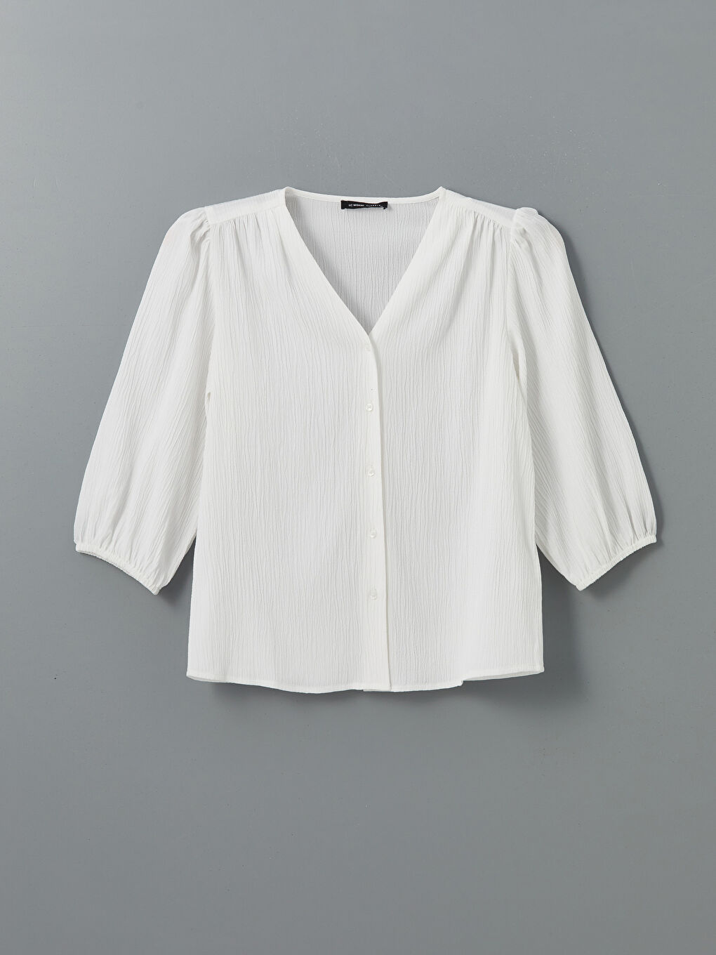 LCWAIKIKI Classic Woman WHITE Blouse -S5H084Z8-Q6K
