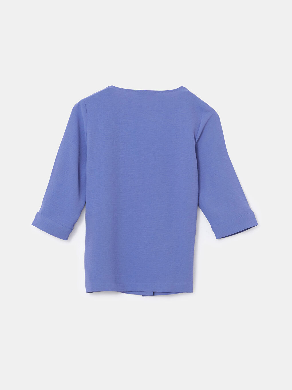 Double Breasted Collar Women's Blouse-5