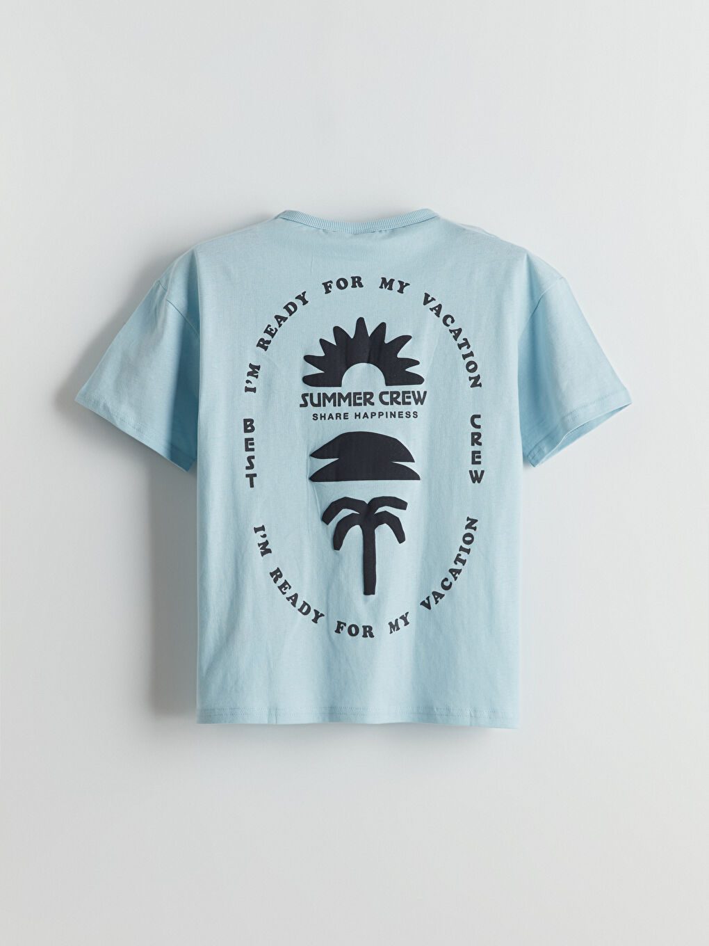 Crew Neck Boys' T-Shirt -S5H104Z4-G2E