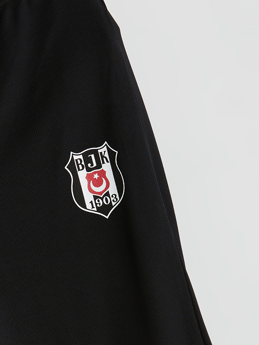 Siyah Erkek Çocuk Beşiktaş Baskılı Şort-2