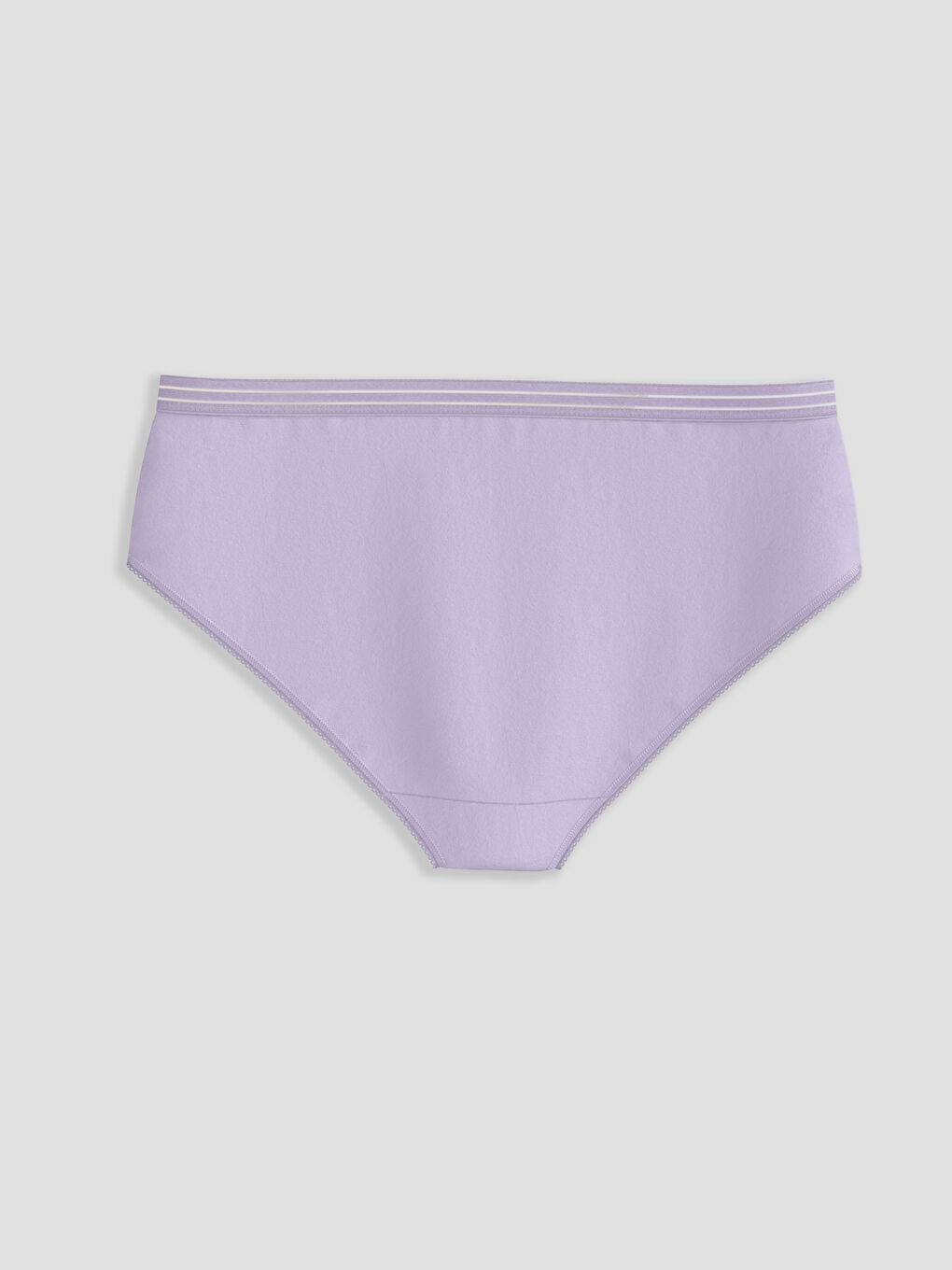 Lila Düz Hipster Külot-1