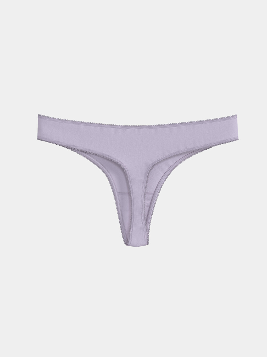 Lila Düz Tanga Külot-1