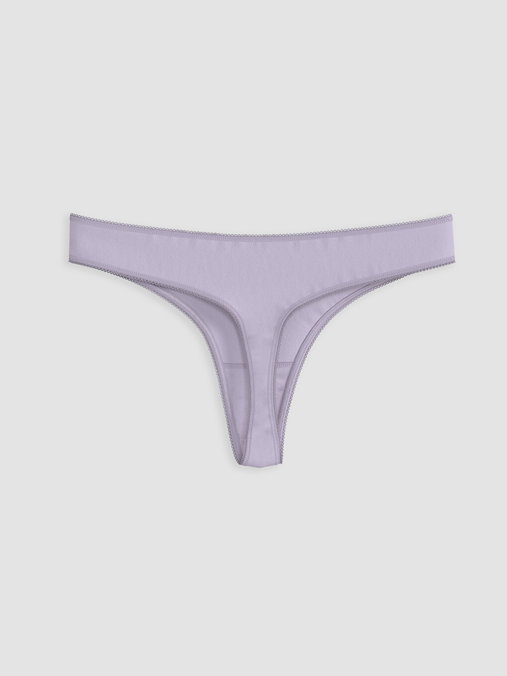 Lila Düz Tanga Külot-1