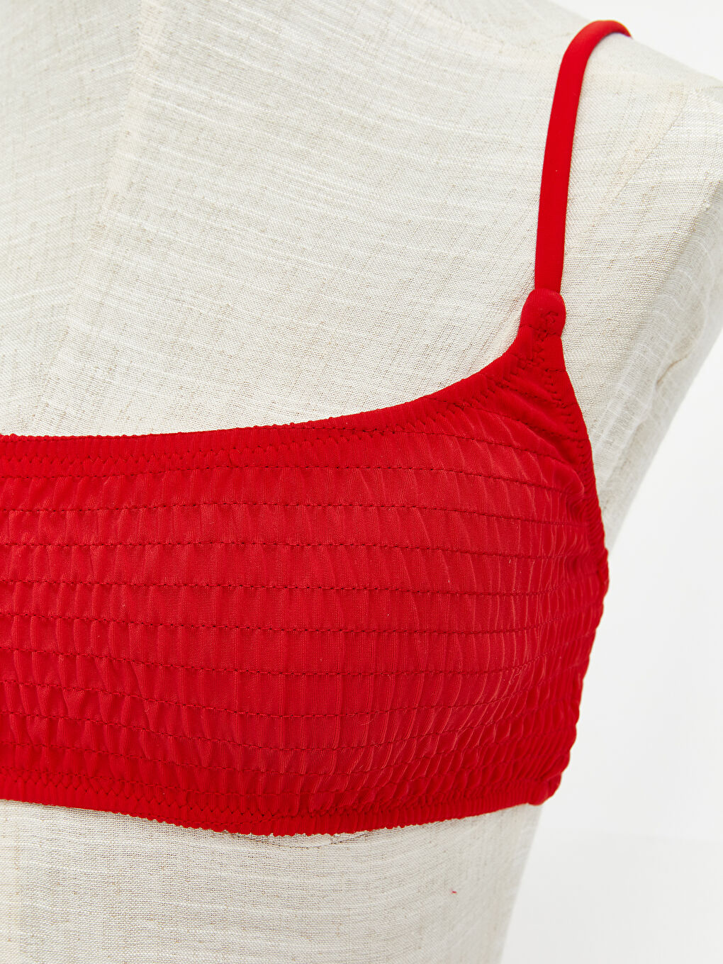 Plain Women's Bikini Top with Removable Pads -S5H204Z8-KYV