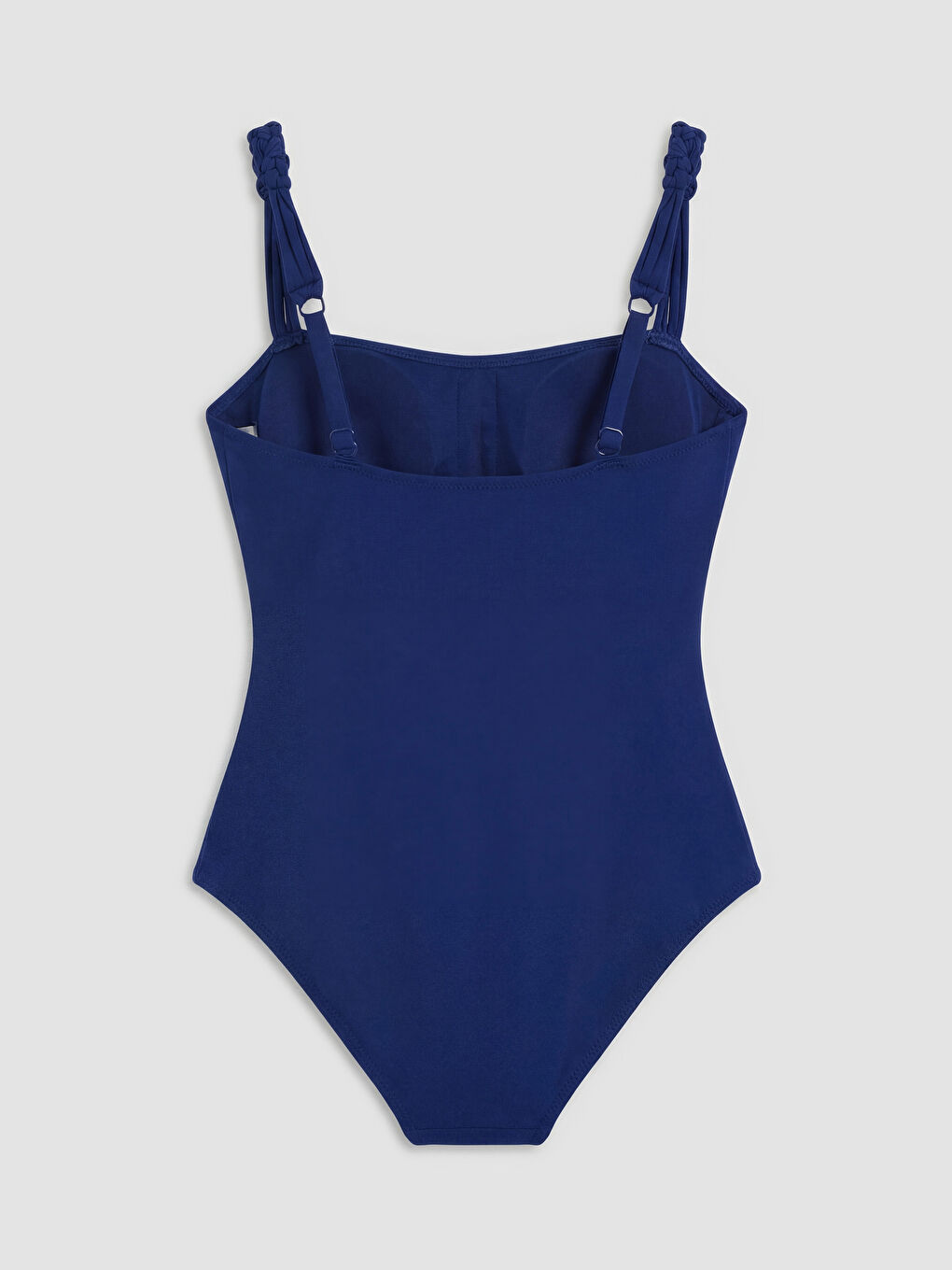 Lacivert U Yaka Kadın Mayo-1