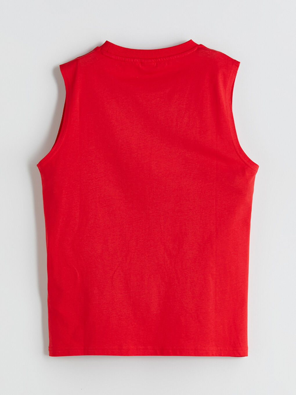 Kırmızı Bisiklet Yaka Spider-Man Baskılı Erkek Çocuk Atlet-2