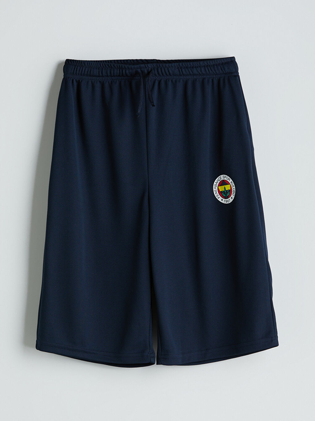 Lacivert Beli Lastikli Fenerbahçe Baskılı Erkek Çocuk Şort