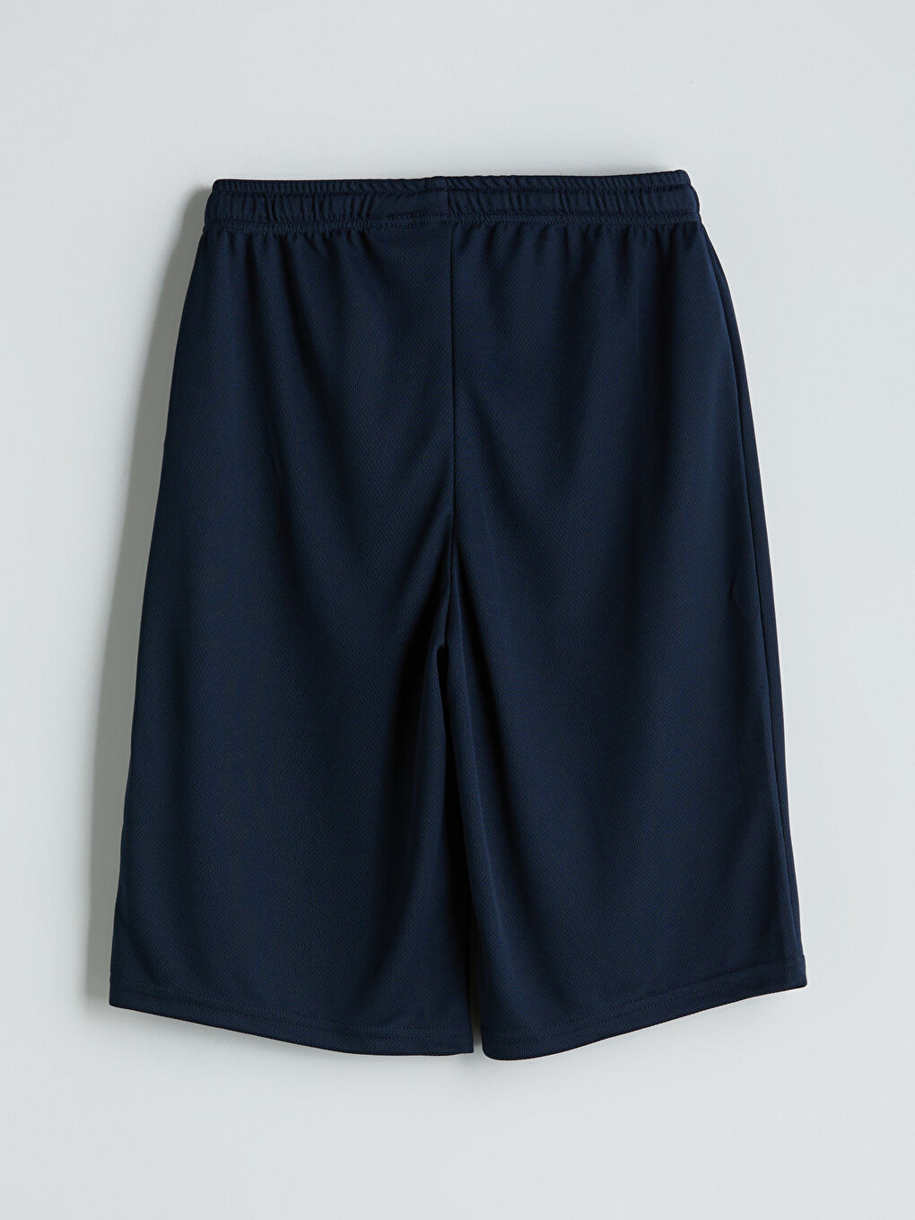 Lacivert Beli Lastikli Fenerbahçe Baskılı Erkek Çocuk Şort-2