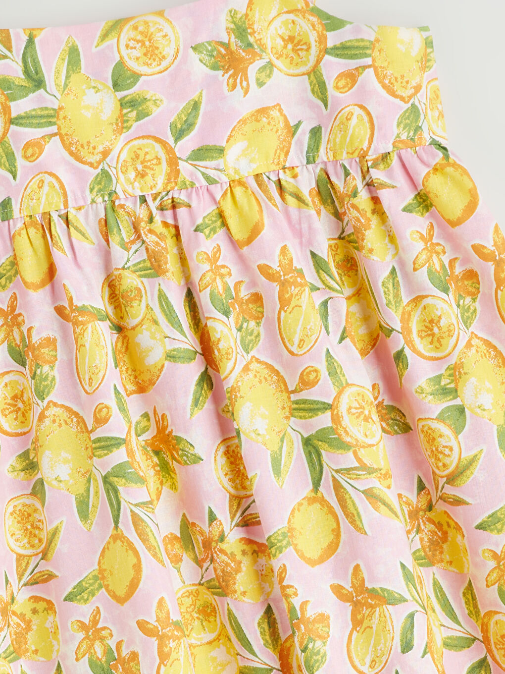 Square Neck Girls' Dress-1