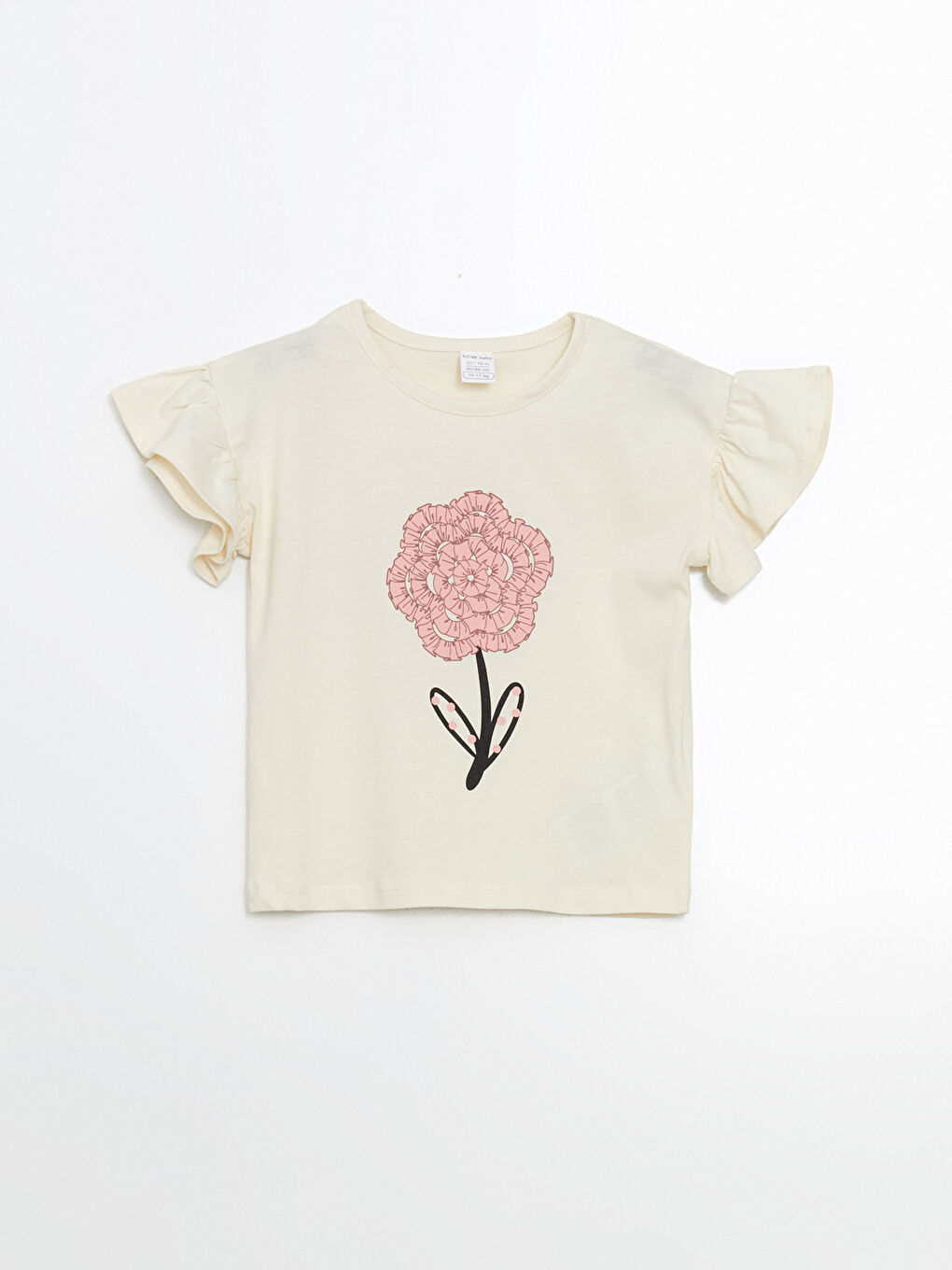 Crew Neck Floral Baby Girls' Blouse and Shorts 2 Pack -S5H310Z1-FDL
