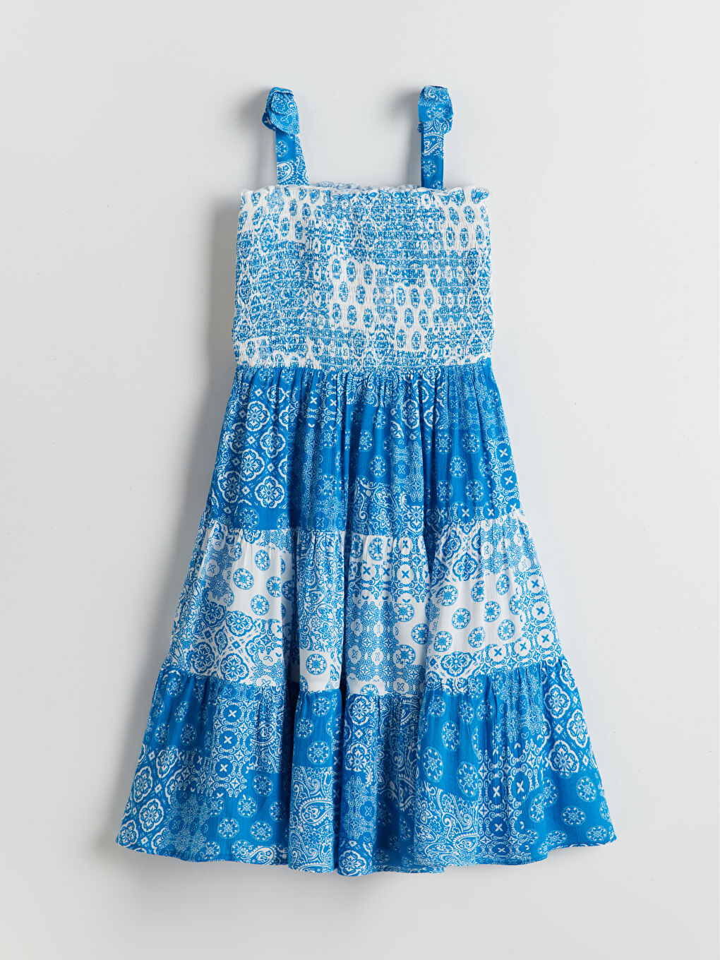 LC Waikiki Square Neck Girls' Dress -S5H313Z4-LQQ