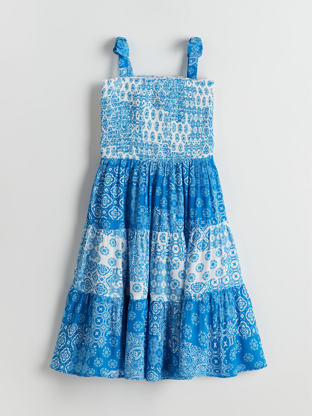 LC Waikiki Square Neck Girls' Dress -S5H313Z4-LQQ