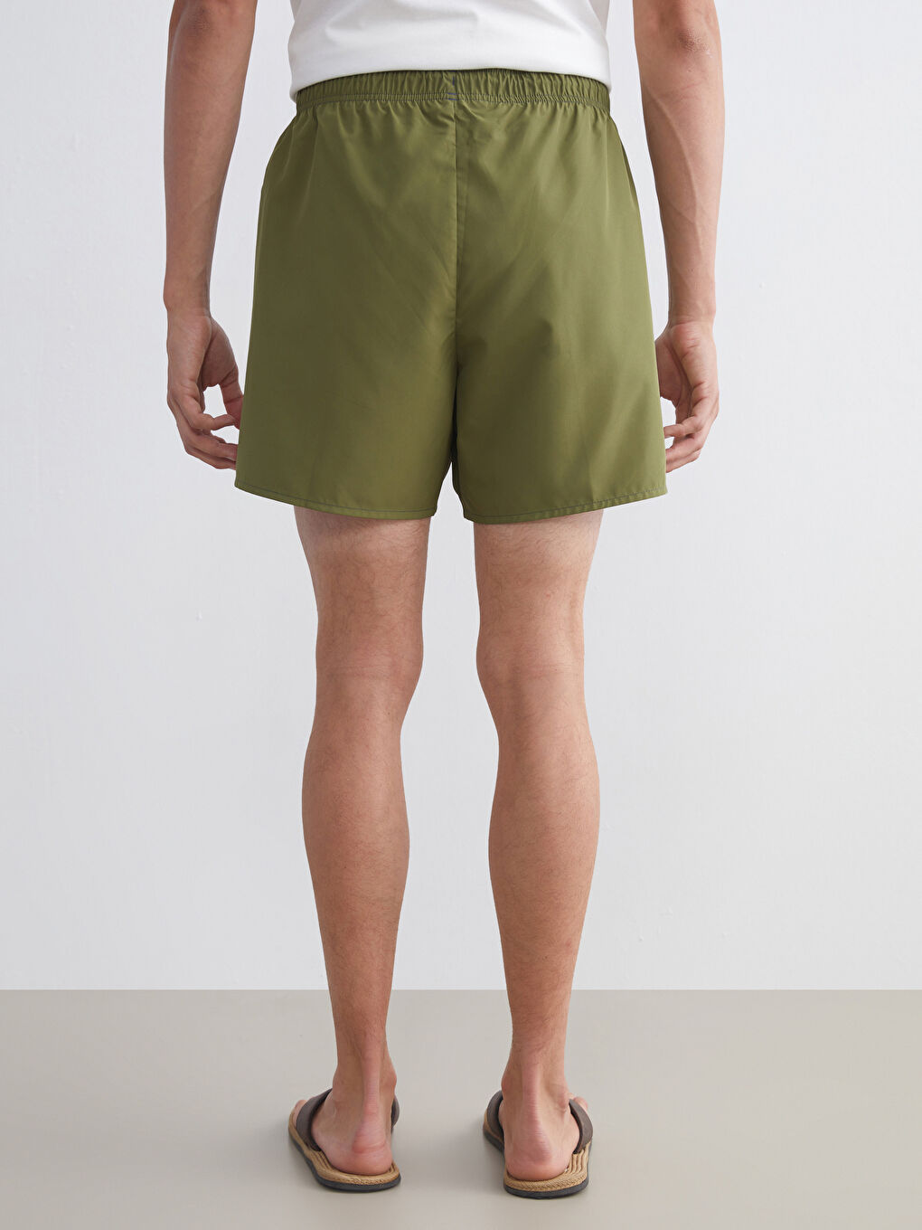 Karışık Kısa Boy Erkek Deniz Şortu-3