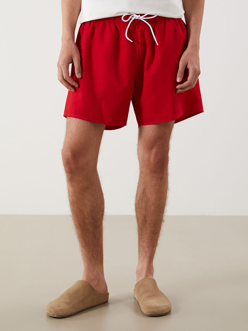 Karışık Kısa Boy Erkek Deniz Şortu-1