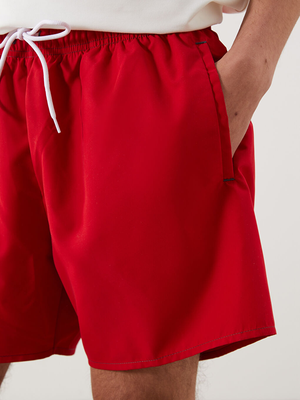 Karışık Kısa Boy Erkek Deniz Şortu-2