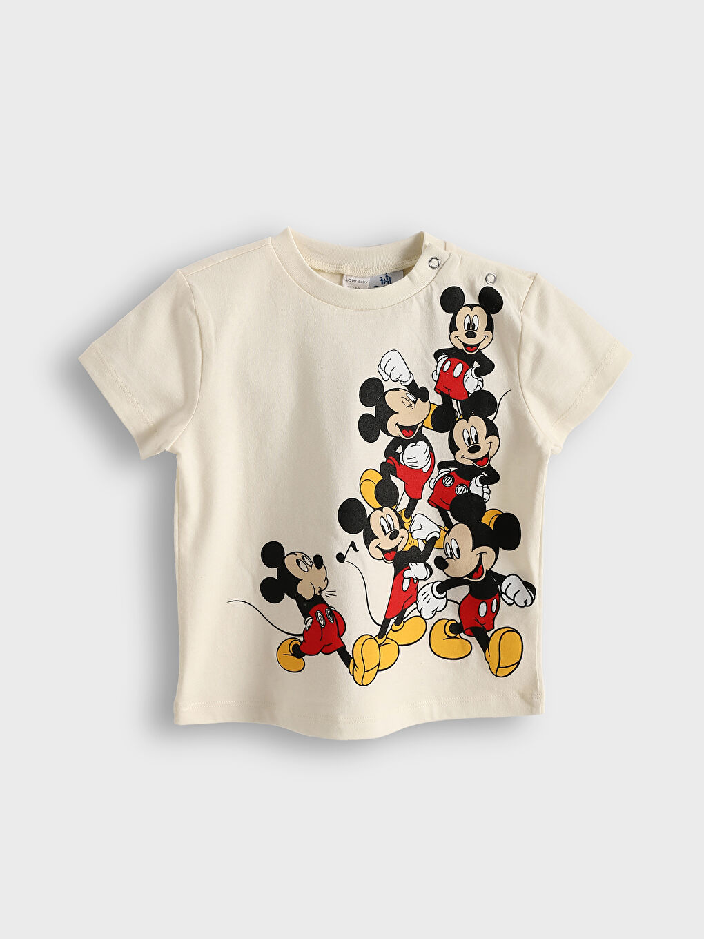 Mickey Mouse Printed Baby Boys' Shorts Pyjama Set -S5H399Z1-FDU