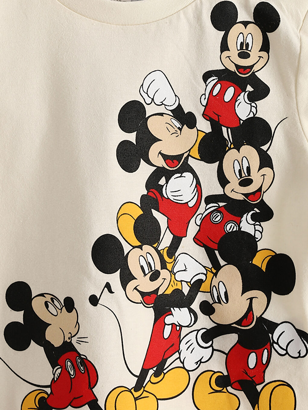 Mickey Mouse Printed Baby Boys' Shorts Pyjama Set -S5H399Z1-FDU