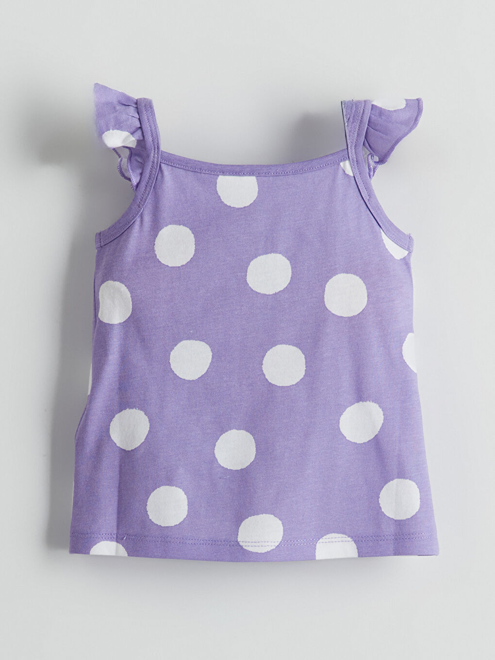 Mor Daisy Duck Kız Bebek Pijama Üst-1