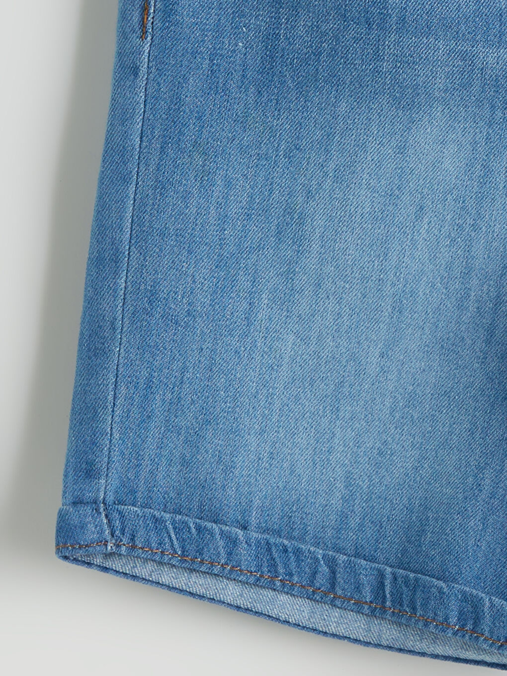 Boys' Elastic Waist Denim Shorts -S5H518Z1-563