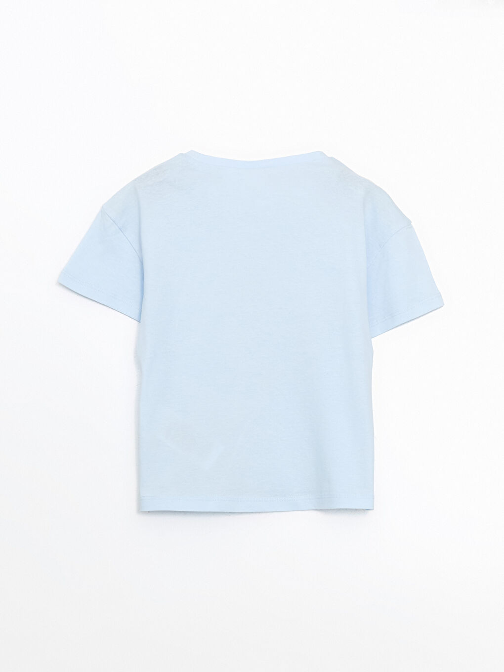 LCW Kids Crew Neck Cinderella Printed Girls' T-Shirt -S5H576Z1-QXE