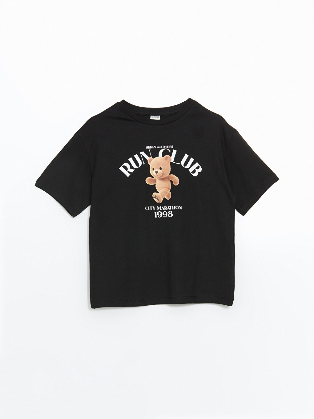 Crew Neck Girl's T-Shirt -S5H646Z4-CVL