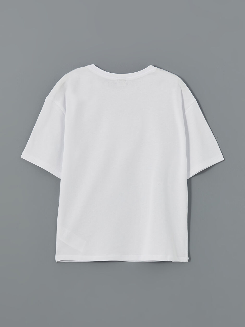 Crew Neck Girl's T-Shirt -S5H646Z4-Q6K