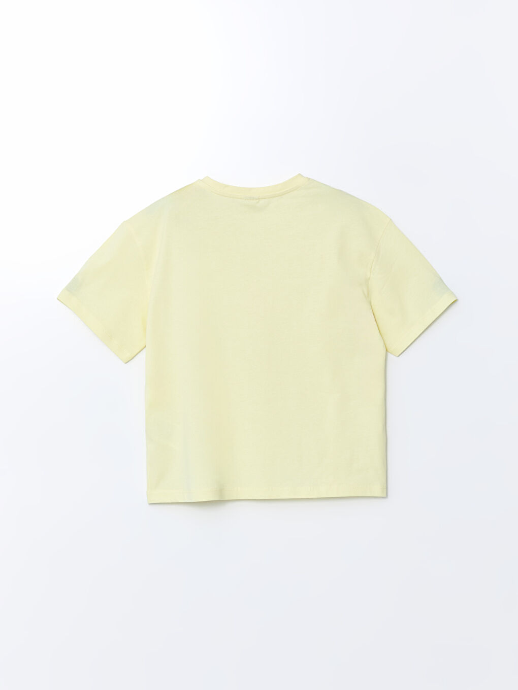 Crew Neck Floral Girls T-Shirt -S5H655Z4-TDB