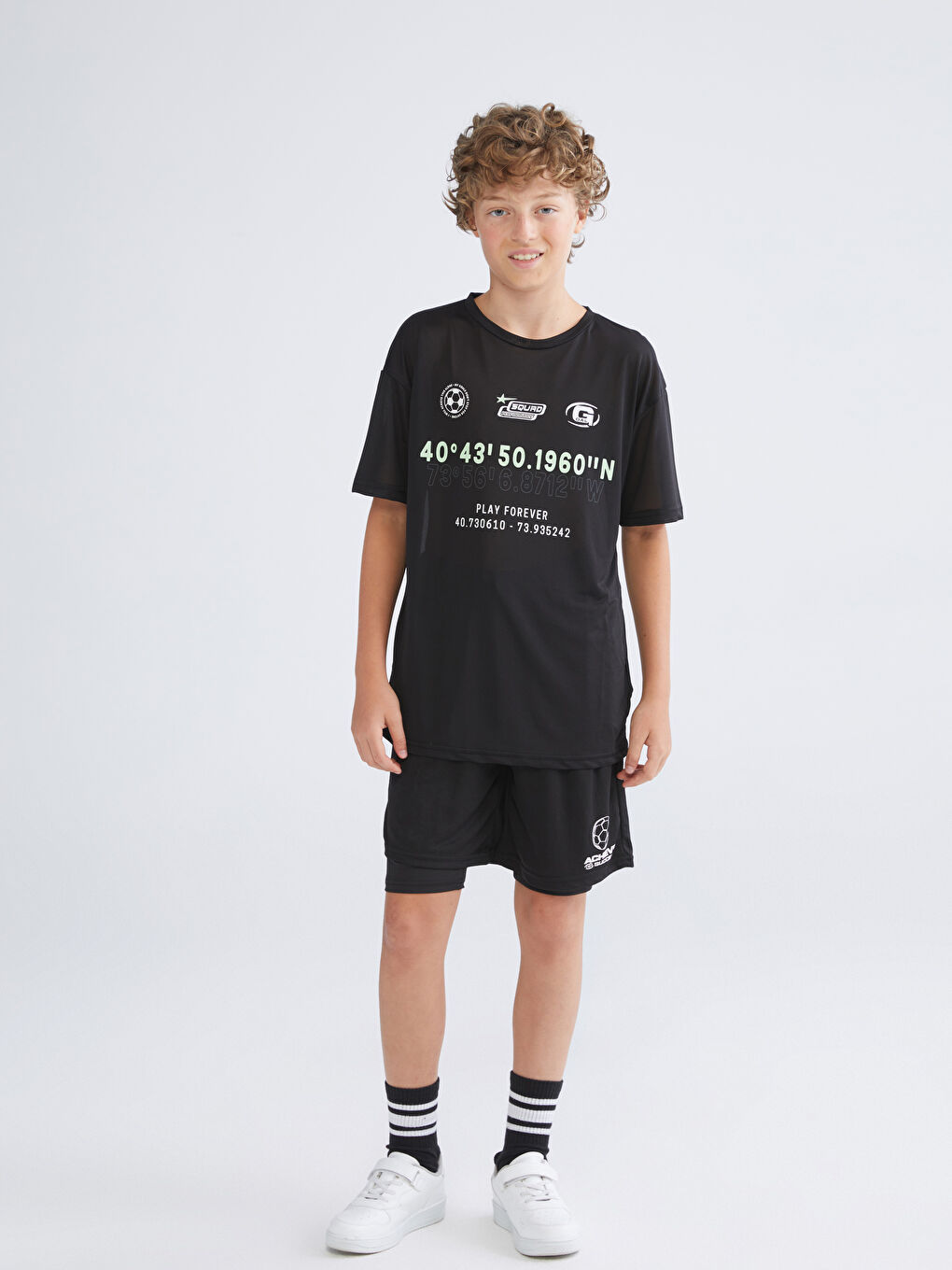 LCW Kids Crew Neck Boys' T-Shirt -S5H671Z4-CVL