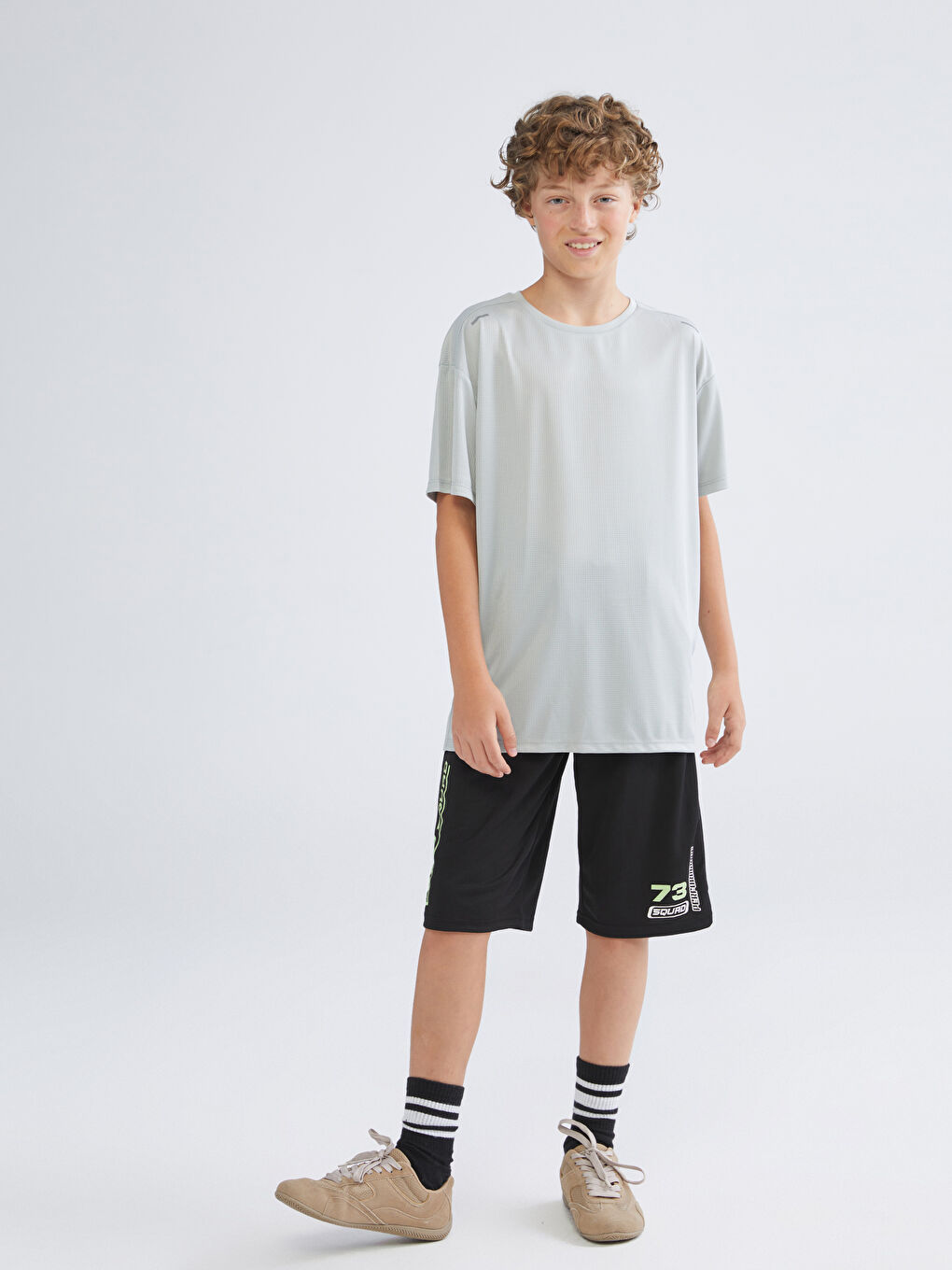 LCW Kids Капри за момчета с еластична талия -S5H679Z4-CVL