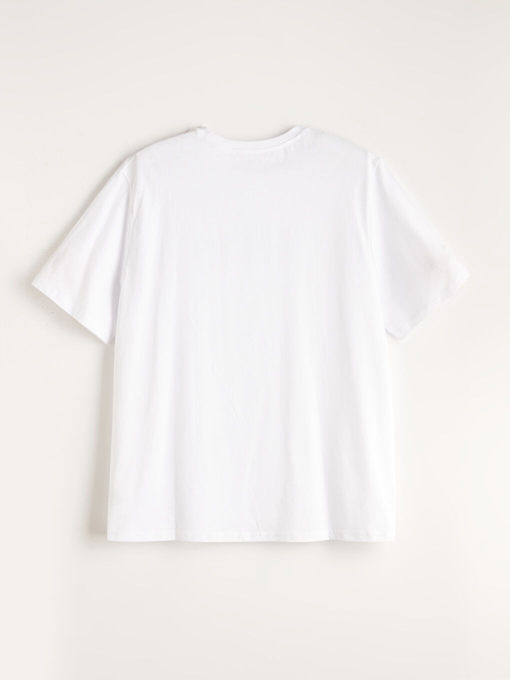 Crew Neck Printed Jersey Men's T-Shirt-1