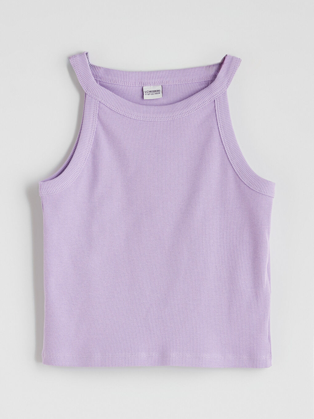 Lila Halter Yaka Kız Çocuk Atlet