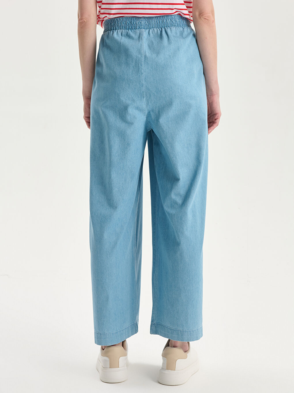 LCW Modest Wideleg Kadın Jean Pantolon -S5H756Z8-507