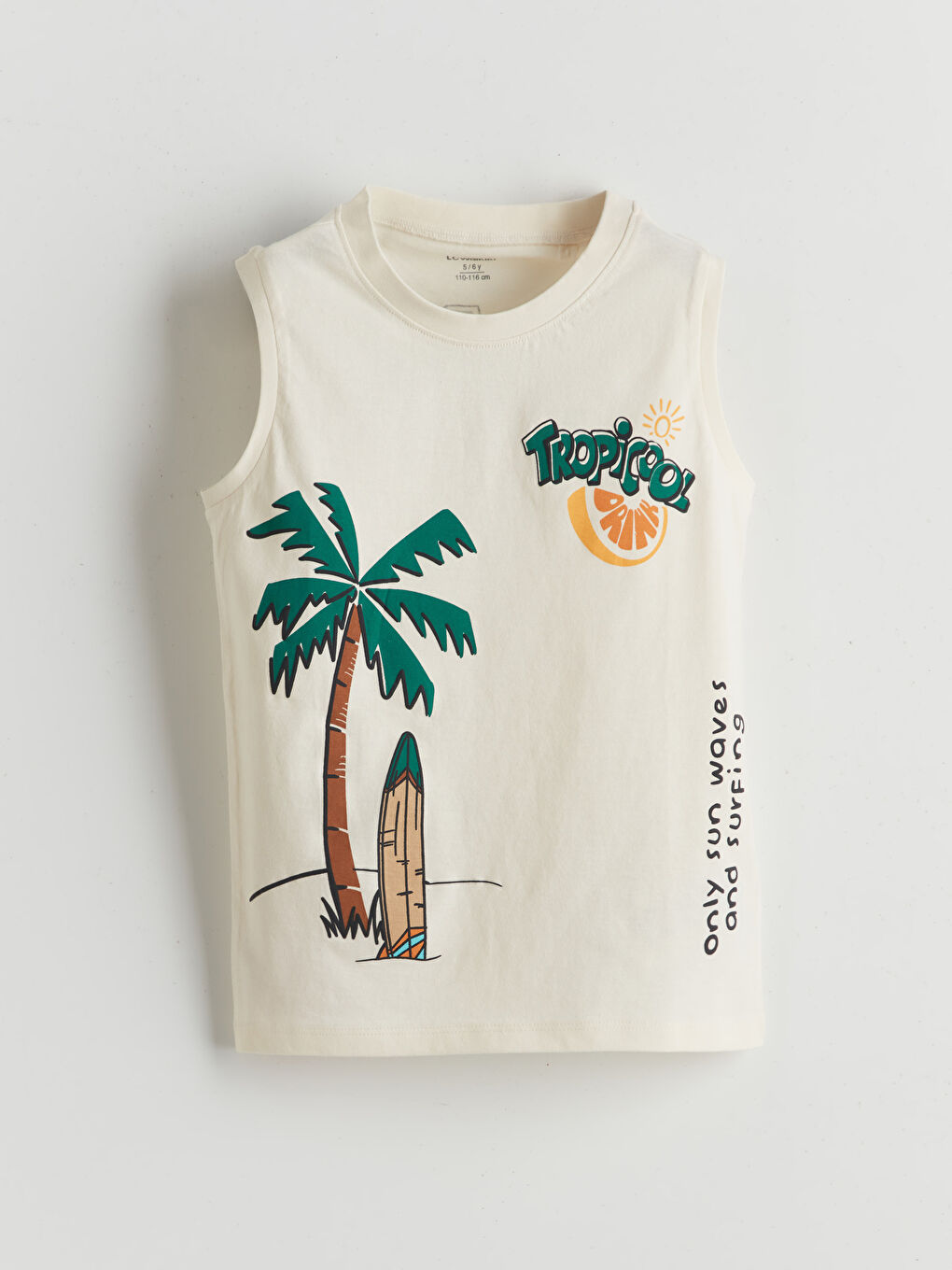 LCW Kids Boy BEIGE Tank Top -S5H787Z1-QVK