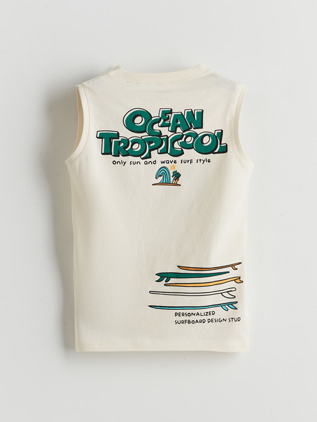 LCW Kids Boy BEIGE Tank Top -S5H787Z1-QVK