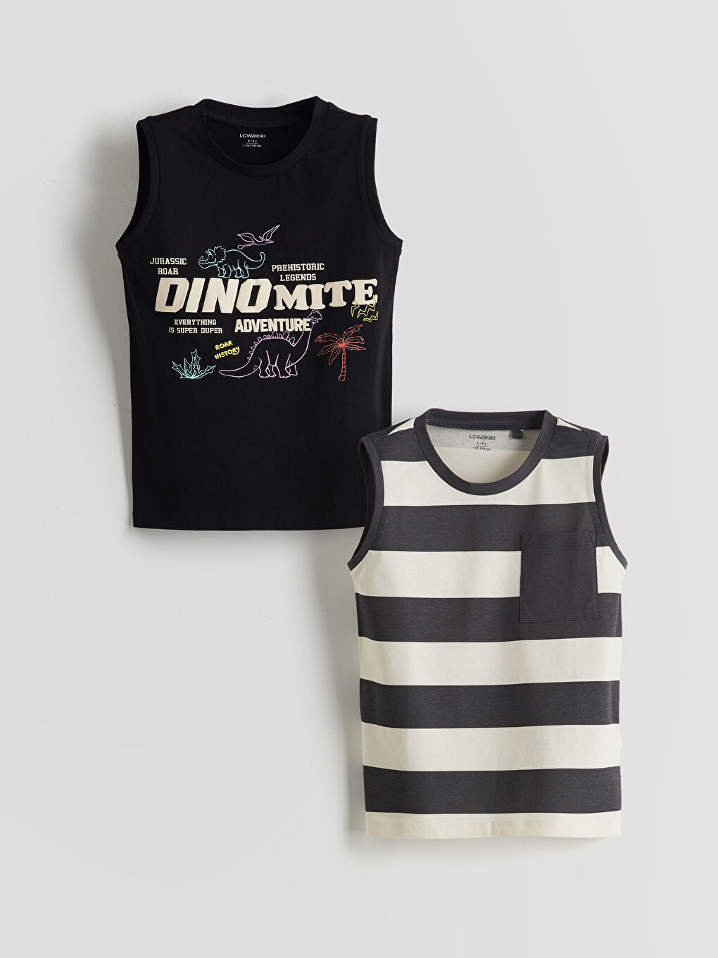 LCW Kids Junge SCHWARZ Tanktop -S5H791Z1-CVL