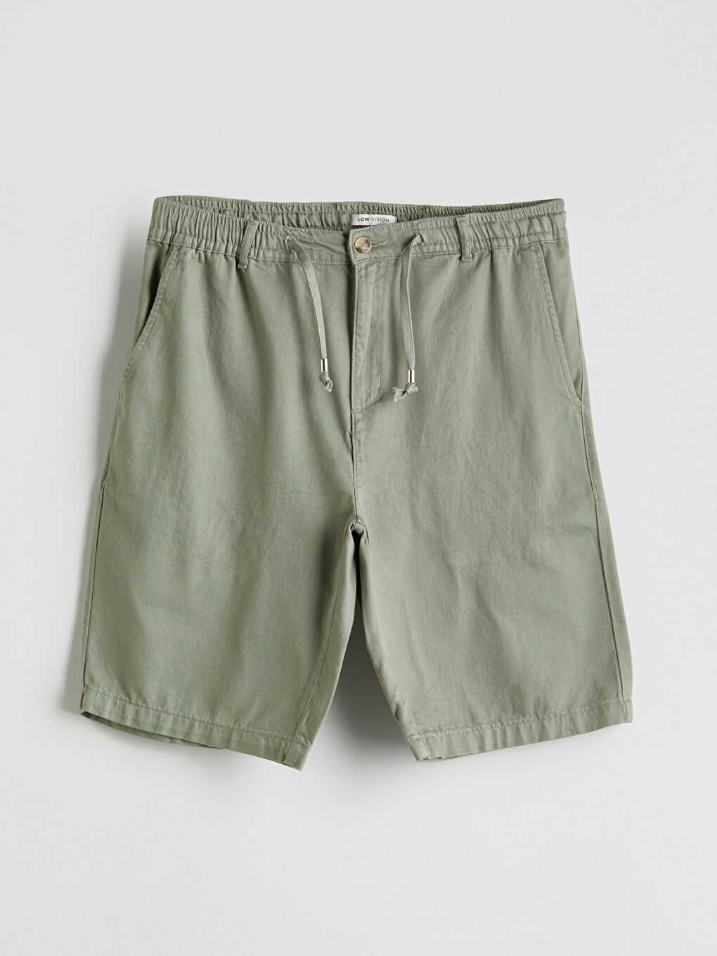 LCW Vision Standard Fit Men's Shorts with Waist Tie Detail -S5H794Z8-GNZ