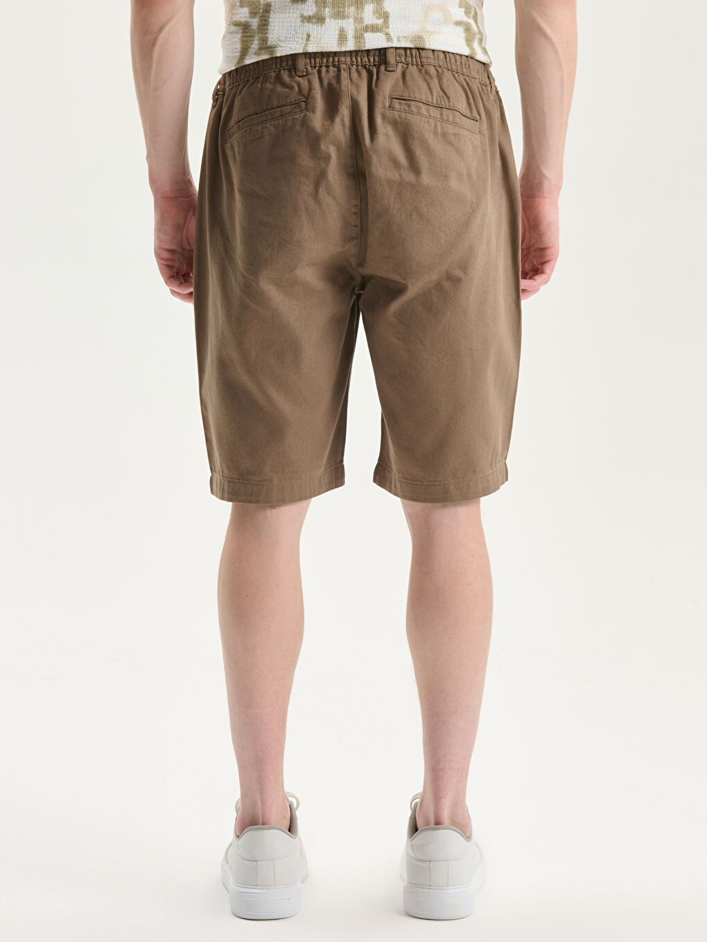 LCW Vision Standard Fit Men's Shorts with Waist Tie Detail -S5H794Z8-DU7