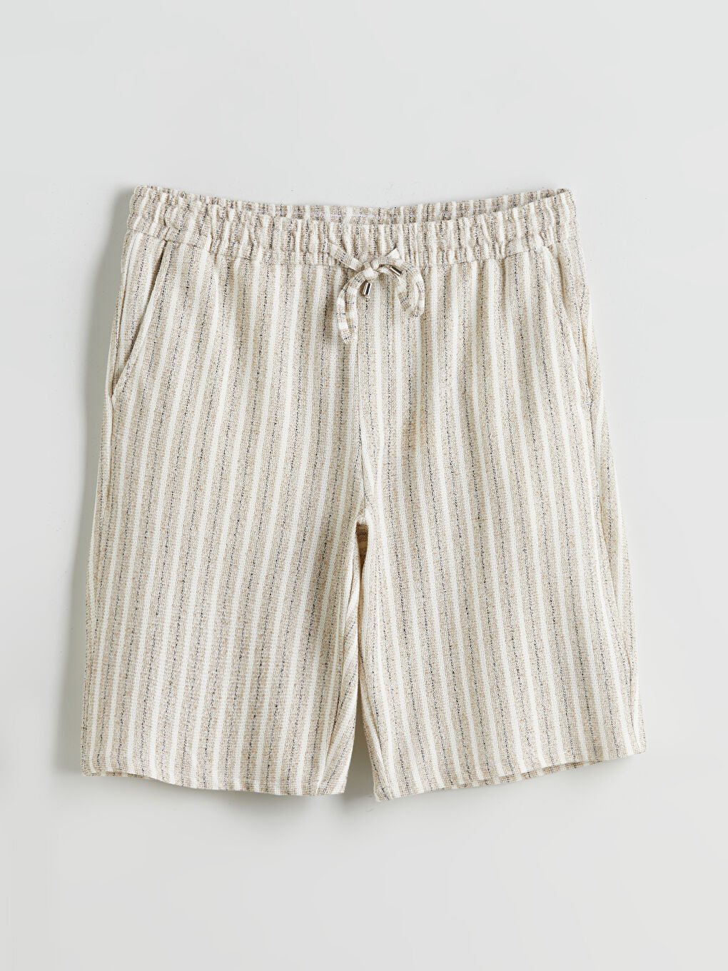 LCW Vision Standard Fit Striped Men's Shorts -S5H796Z8-RW0