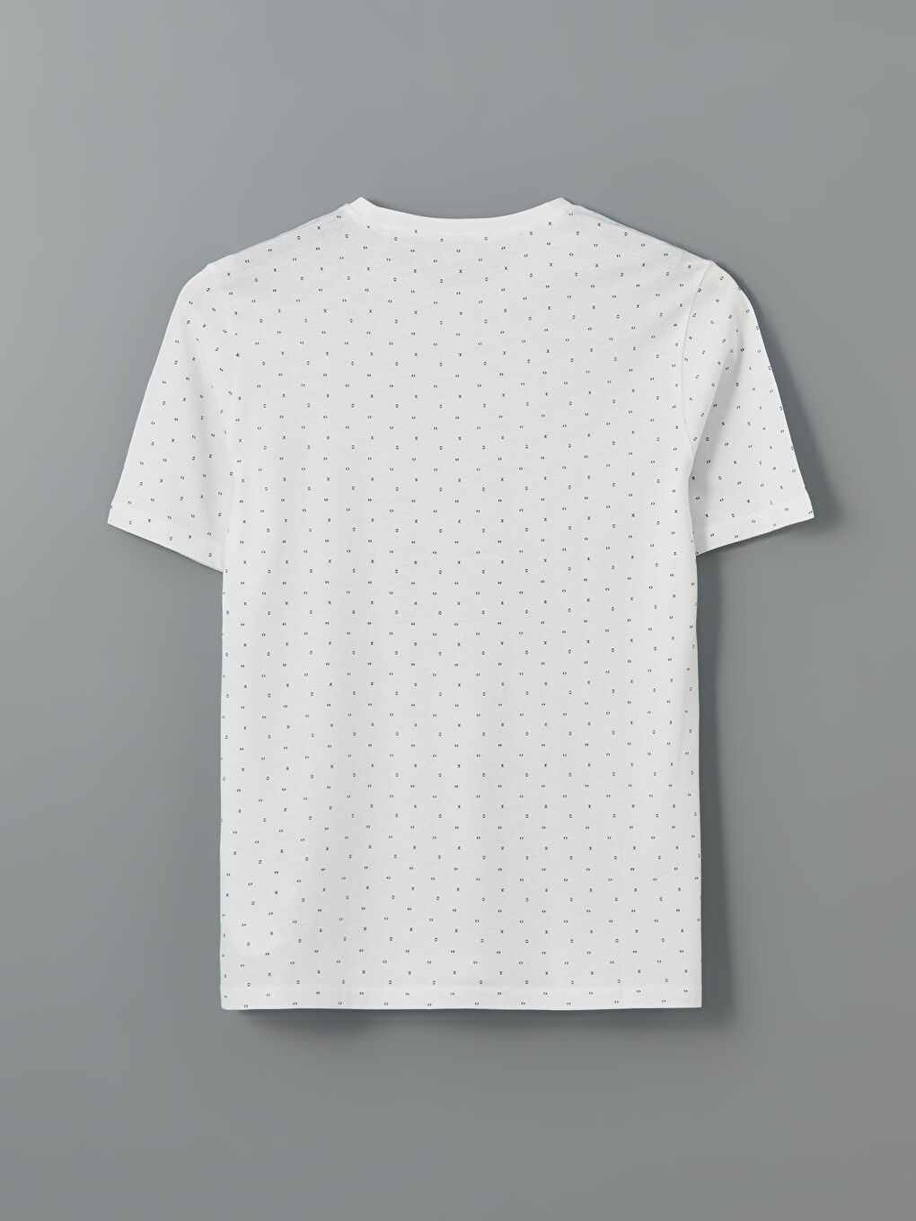 Crew Neck Printed Jersey Men's T-Shirt -S5H798Z8-Q6K