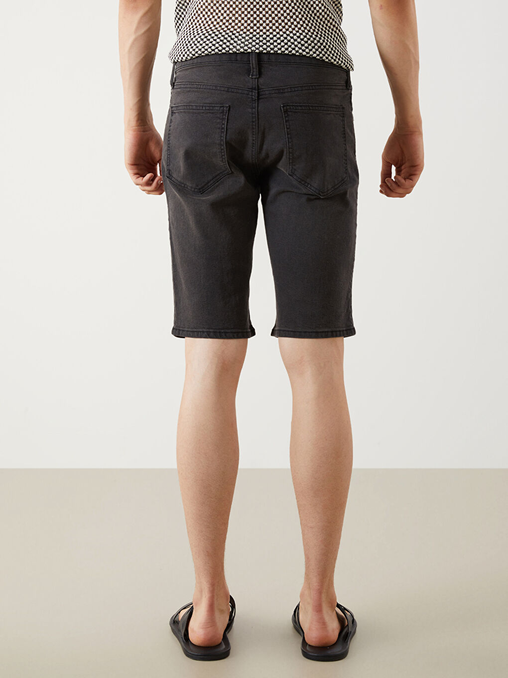 LCW Jeans Super Skinny Fit Men's Denim Shorts -S5H799Z8-326