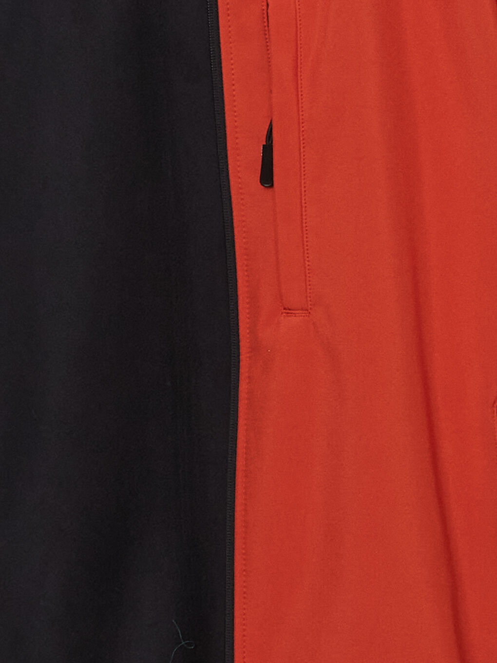 Turuncu Kapüşonlu Erkek İnce Mont-6