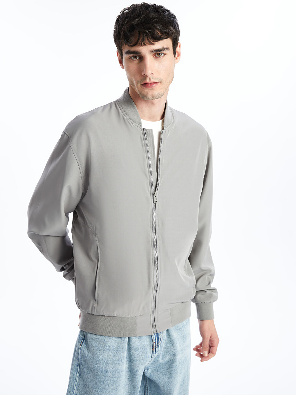 XSIDE Standard Fit College Collar Men's Coat -W50070Z8-DHB