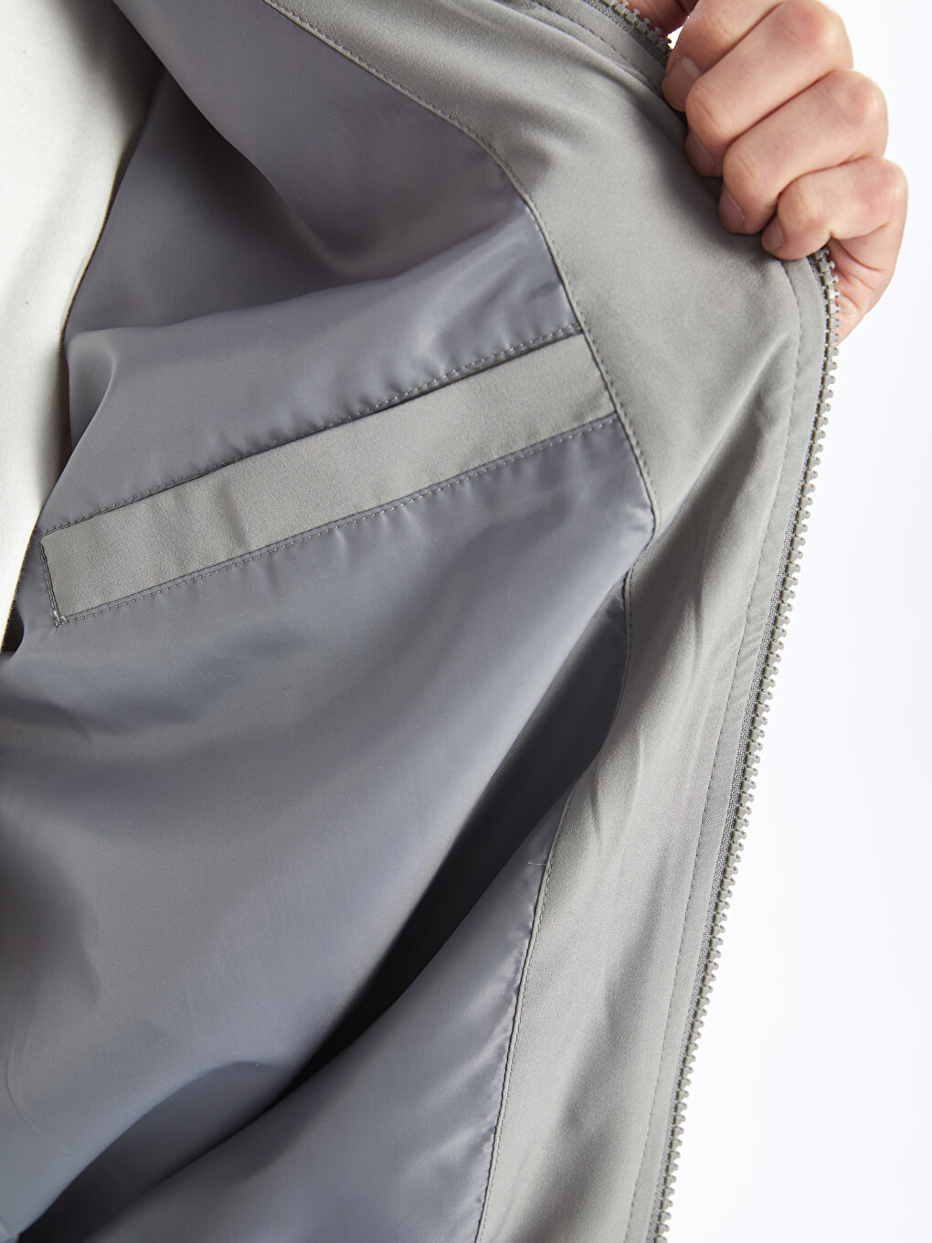 XSIDE Standard Fit College Collar Men's Coat -W50070Z8-DHB